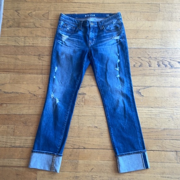 Like New - Big Star Relaxed Straight Kate Jeans - Picture 2 of 5